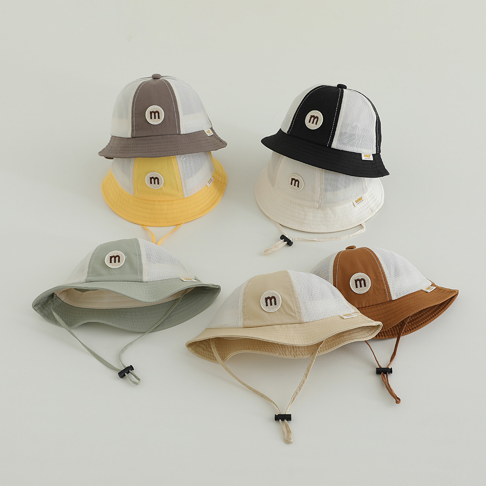 Sombrero de secado rápido para niños, letras bordadas, estilo fino de verano, gorras de ala ancha para bebés, sombreros para el sol para hombres y mujeres, sombreros para el sol de béisbol, sombreros para el sol