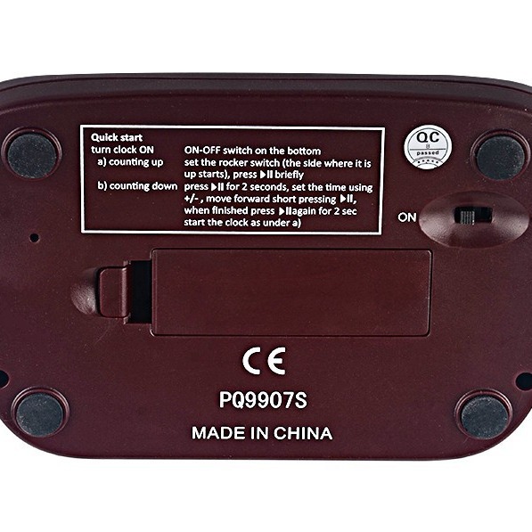 Reloj de ajedrez Tianfu 9907 PQ9907S competición de ajedrez reloj de sincronización especial hacia adelante y hacia atrás Tianfu 9903A