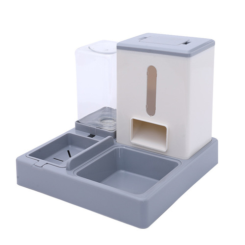 Cat bowl, cat food bowl, cat food automatic feeder, dog bowl, double bowl, cat drinking water bowl, integrated cat rice bowl, pet supplies
