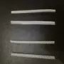 调节透明金色保护套戒指