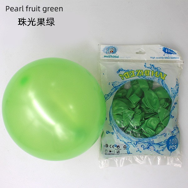 Globo mate personalizado de 10 pulgadas engrosado decoración de la sala de bodas decoración de la fiesta de cumpleaños globo de impresión de Navidad al por mayor