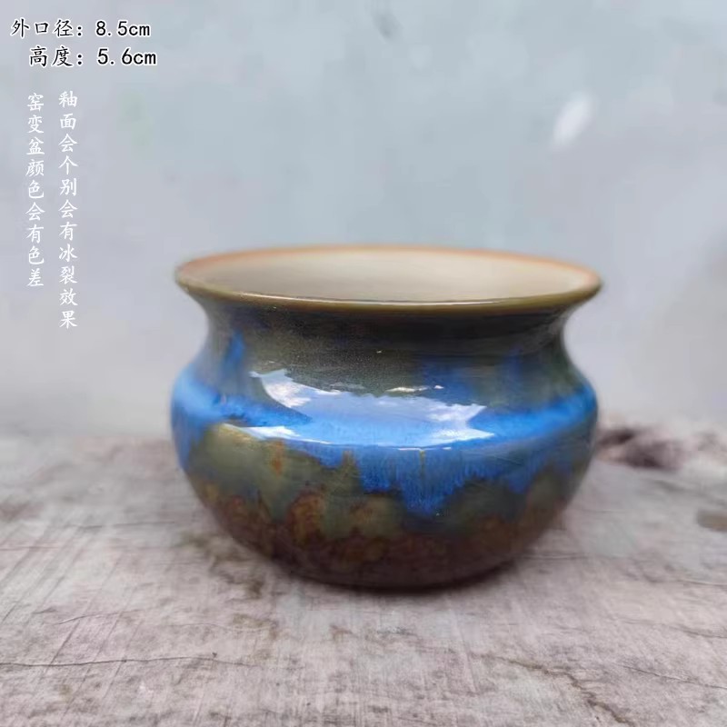 植木鉢の小さい新商品の缶のアイデアの磁器の缶の多い陶磁器の肉のミニ陶のレトロな家庭の陶磁器のたらいの園芸の太い新しいです。|undefined