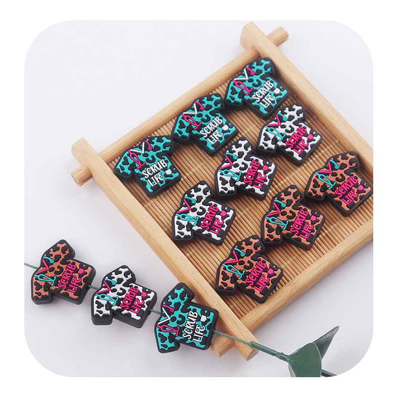 Productos creativos para bebés DIY dibujos animados ropa de enfermería joyas de silicona pezón cadena de dientes molares accesorios de pulsera de diente