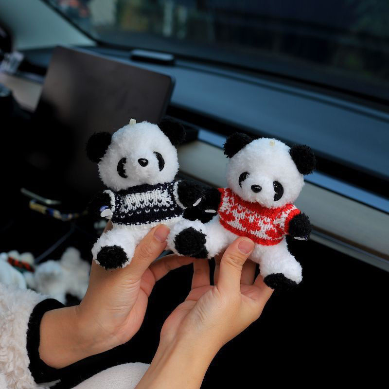 Ping An Joy Panda Pantalla de control central de automóviles Decoración de automóviles Decoración de automóviles Pantalla de control central Muñeca