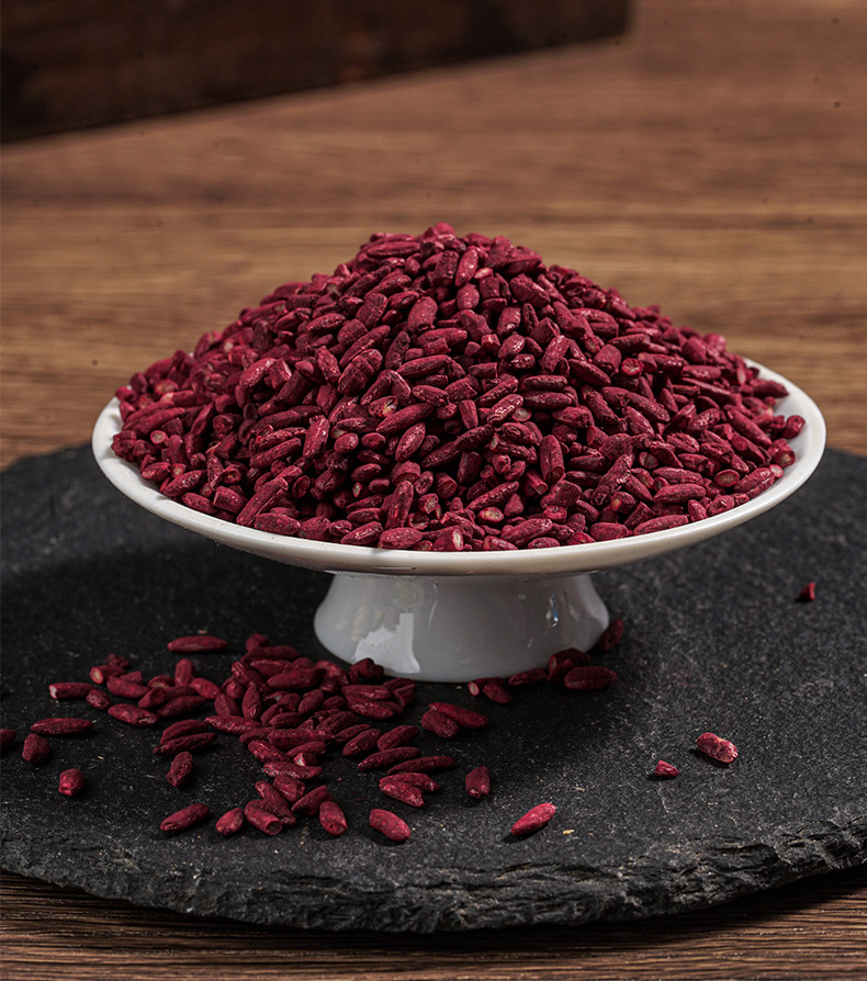 Red Yeast Rice Hong Qu Mi 500g Dried Culinary Grain for Congee Cooking and Traditional Use key features