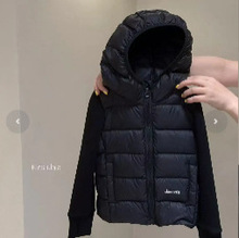 档口童装由拉2025轻羽绒上新羽绒服9085黑色