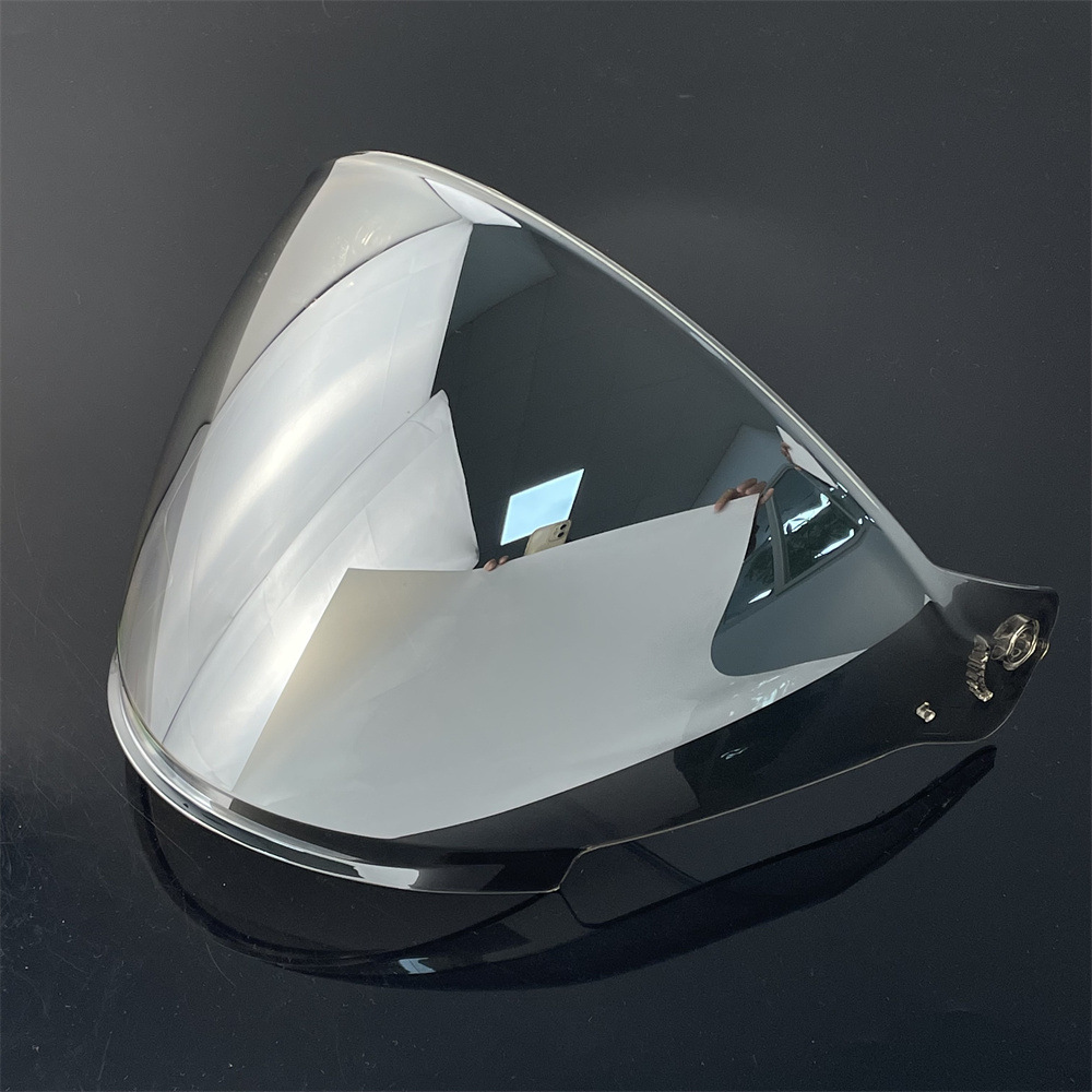 S30 Motorcycle Helmet Lens Is Suitable for G263/Jet-3 Half Helmet Lens Electroplated Sun Protection and Windproof Helmet Accessories