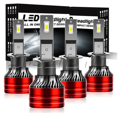 near beam modified headlight, Ön faralar - x11-red-cover-pack-of-4-h1h1