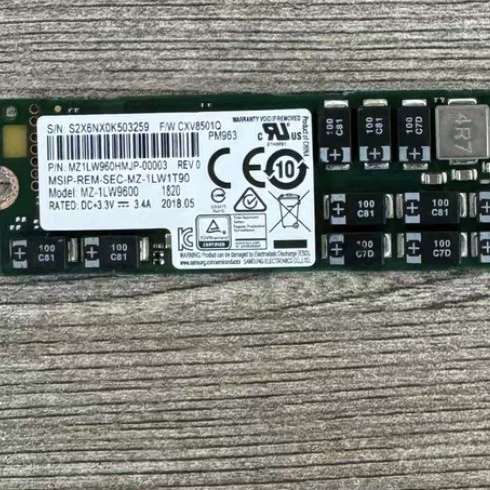 SSD PM963 960 ГБ твердотельный накопитель