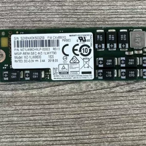 SSD PM963 960 ГБ твердотельный накопитель