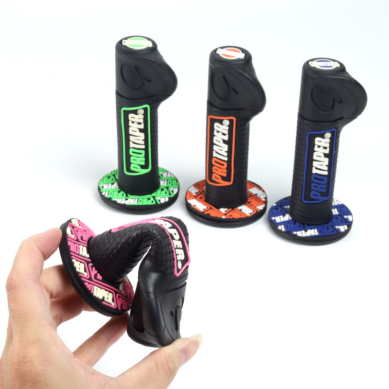 PRO anti-slip handlebar grips, throttle and brake grips, rubber handlebar covers, anti-slip motorcycle grips