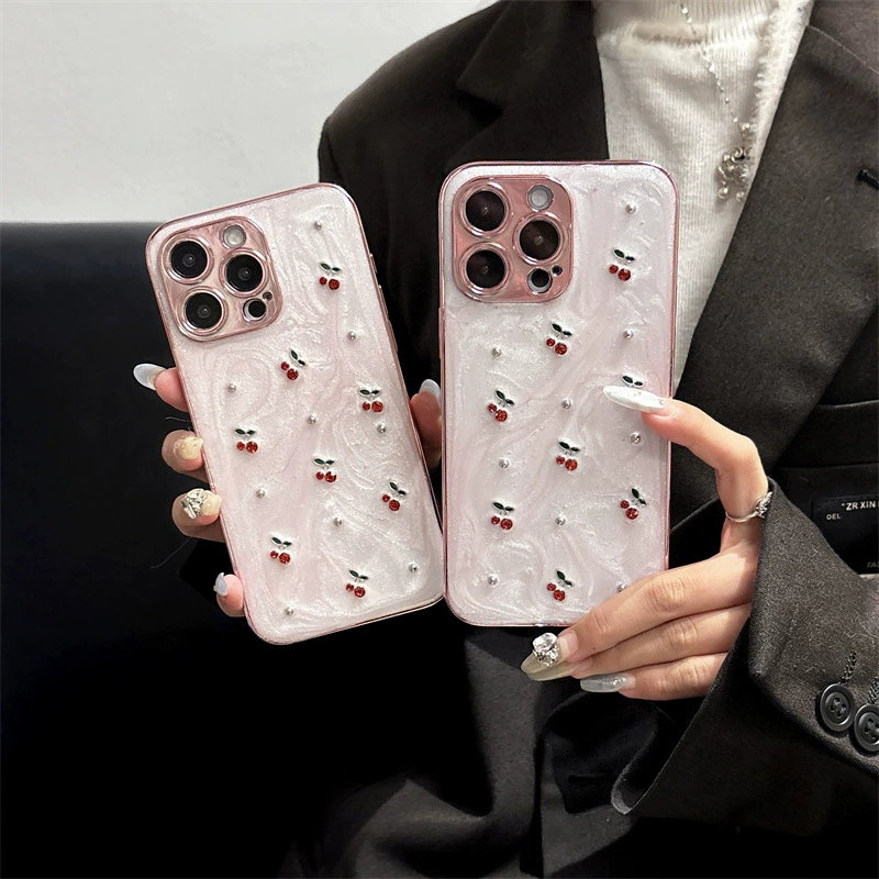 Кремово-фиолетовый совместимый чехол для телефона, iphone, 16promax