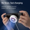 Cool Fan Wireless Charging Mobile  Holder Stand Magnet