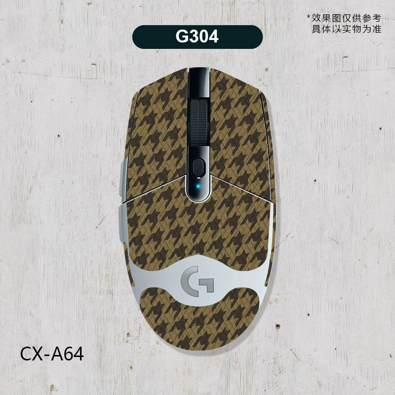 Совместимый с Logitech значок, нескользящая защитная игровая мышь, G304, защита от пота