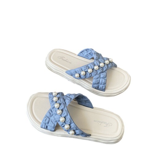 Fashion Slippers Women Summer Outdoor New Fashionable Beach Anti-Slip Versatile Flip Flops 