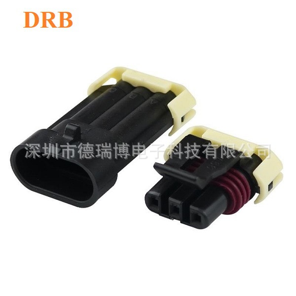 12059595汽车防水接插件传感器插头 含端子DJ7035Y-1.5-11/21公母