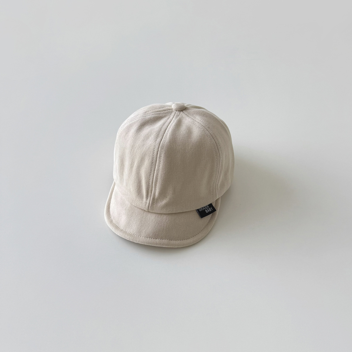 Unisex Baby hat Spring and autumn ins simple soft eaves thin baby cap children's baseball cap_voghion.com