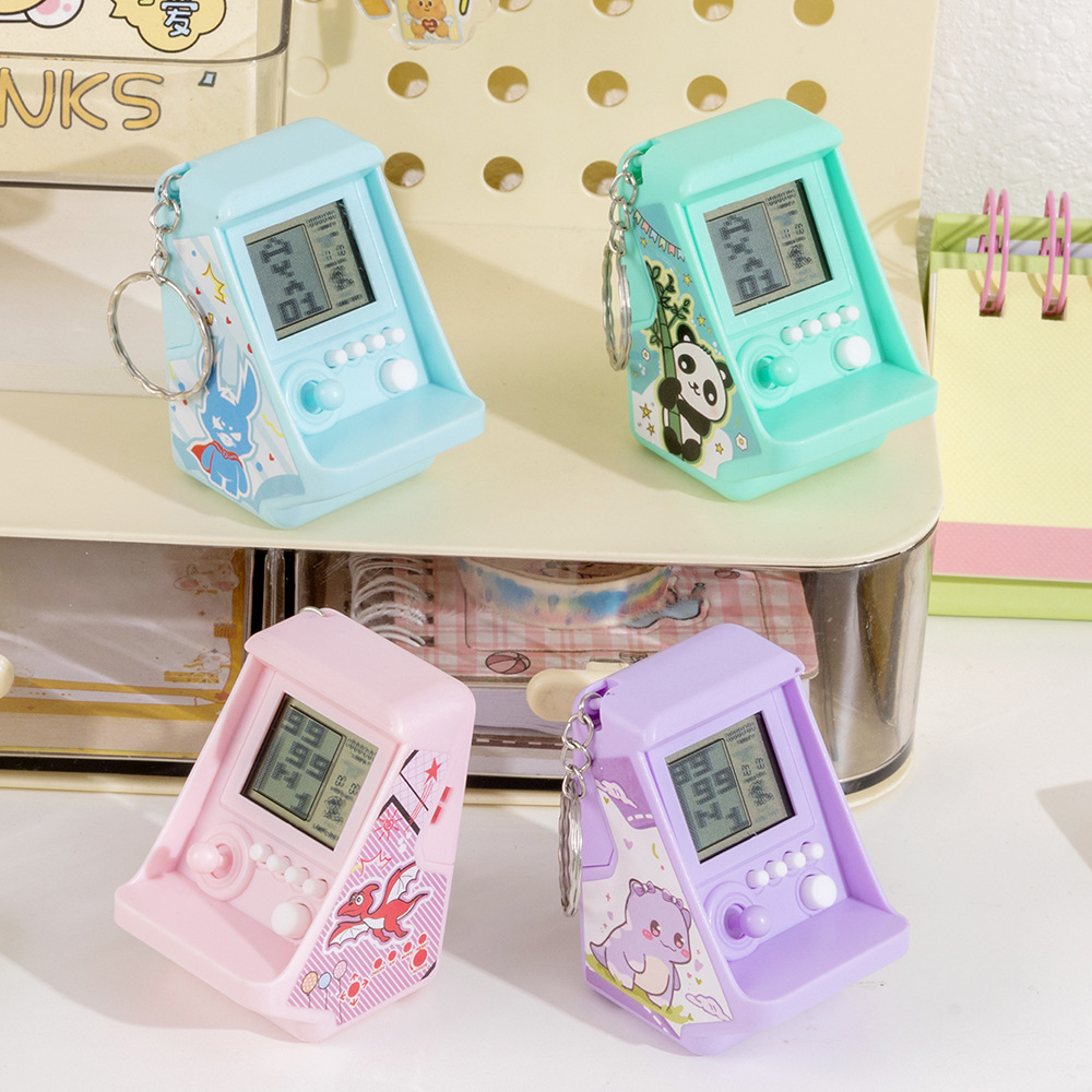 (Cross-border trading), small tetris, game console, keychain, toy, capsule toy, Birthday gift