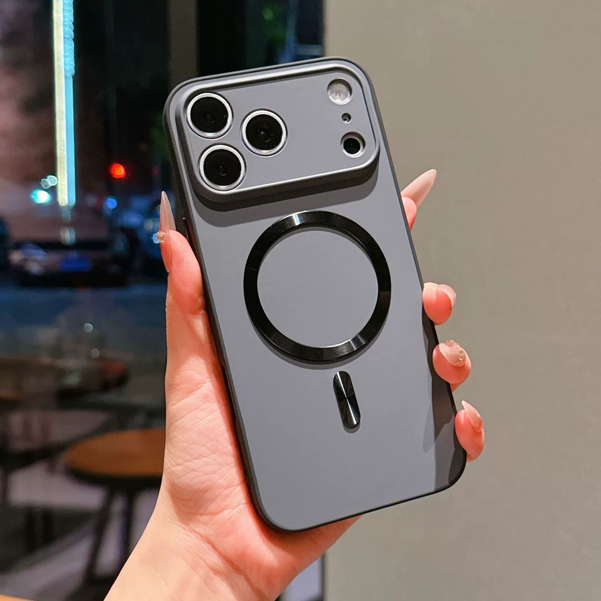 Colorful-black [with magnetic ring]