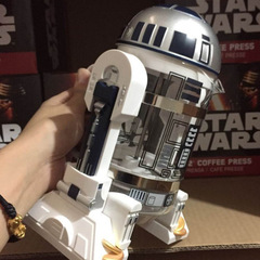 スターウォーズ R2D2 ロボットコーヒーポット ミニ手淹れコーヒーマシン コーヒーポット サーモポット モカ フレンチプレス