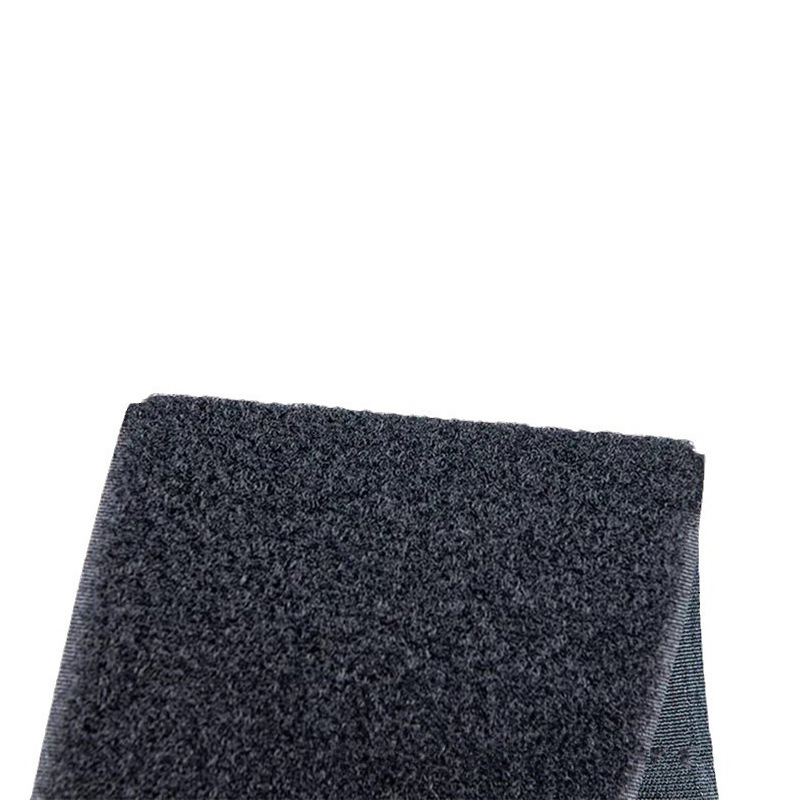 Fabricantes de Velcro descuento accesorios de ropa sin goma de caucho de goma de caucho mezcla de velcro blanco y negro / cinta adhesiva de color