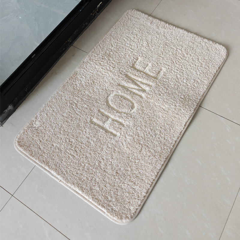 Comercio exterior transfronterizo imita alfombra de cachemira estampada larga alfombra de baño alfombra antideslizante alfombra de lujo ligera