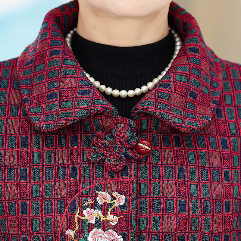 Autumn spring jacket for mother, 70 years, for teenagers