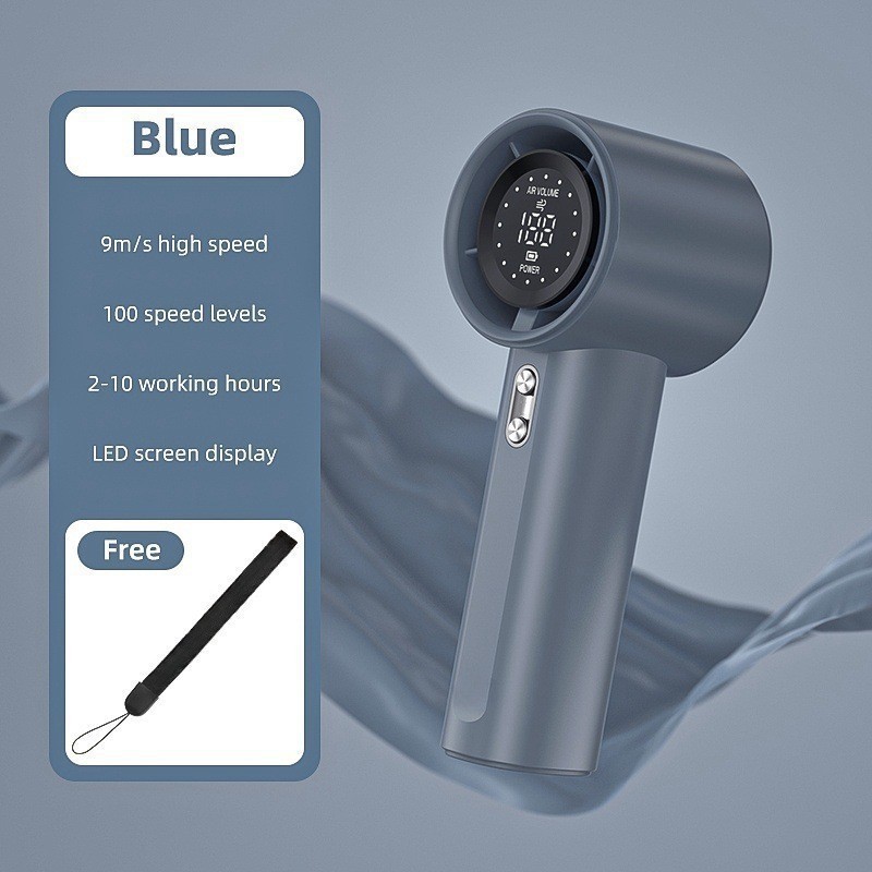 Sudeste asiático explosivo S001 ventilador portátil de alta velocidad USB 100 velocidad mini ventilador turbo violento digital