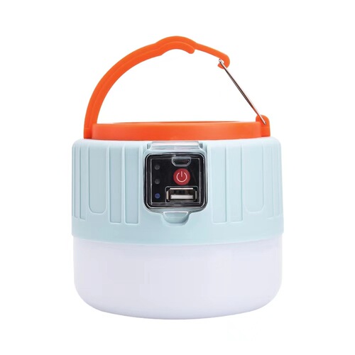 Outdoor remote control solar charging bulb light mobile waterproof emergency tent light night market street stall lighting
