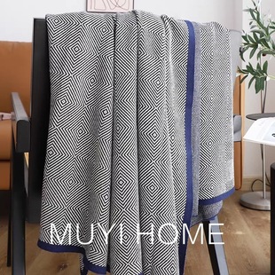 Light Luxury Aircraft First Class Aviation Blanket Air Conditioning Blanket Car Blanket Office Sofa Nap Blanket Shawl Blanket