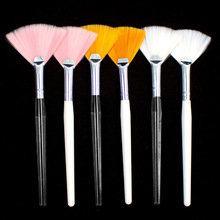 美容面膜刷扇形精油刷扇形刷光油原液刷子美容工具长化妆刷修饰刷