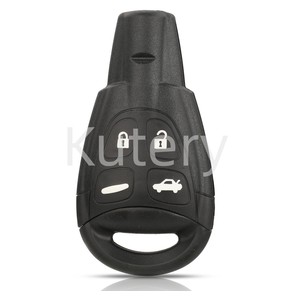 Suitable for Saab 92 93 95 Smart Card Remote Control Car Key Shell Replacement Shell Hu66 Blade