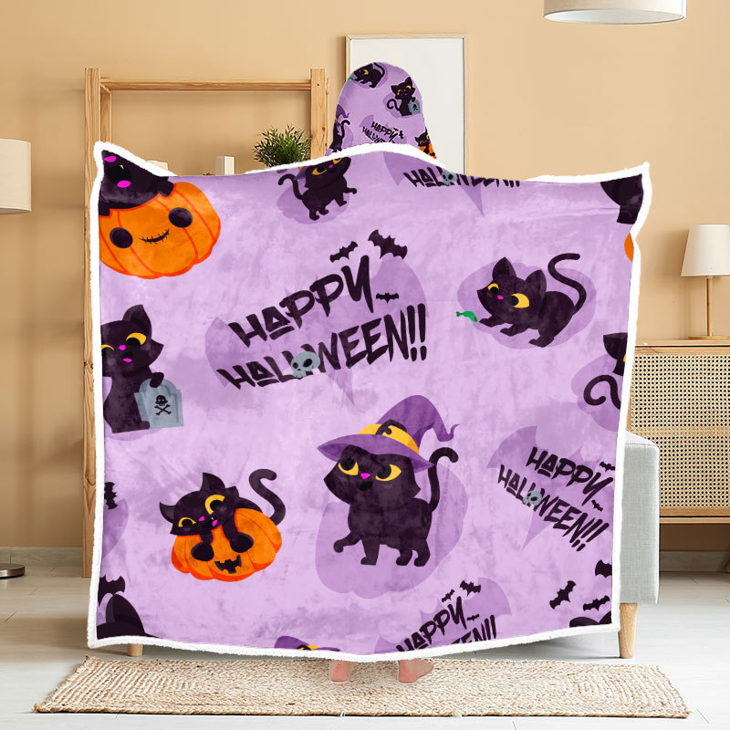 Cross-border wish capas multifuncionales de doble capa encapuchada doble capa de invierno engrosado lana calentamiento de flange camisa