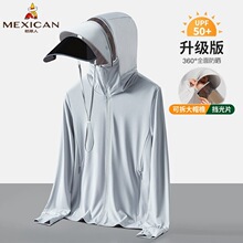 upf50+冰丝防晒服男女同款夏季防紫外线轻薄透气皮肤衣外套