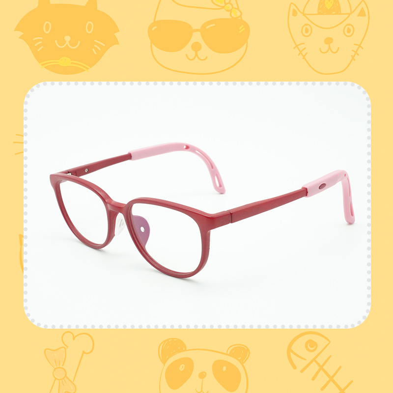 mikibobo3D打印眼镜框眼镜男女通用耐磨可根据自身数据调节眼镜粉|ms