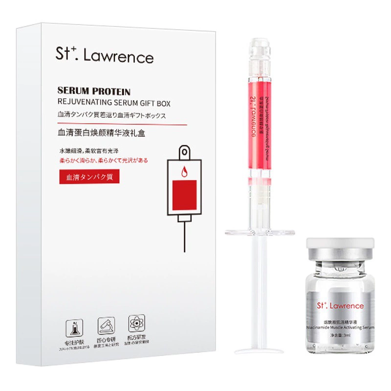 Xiaohong Needle Exosome Essence Ниацинамид Амперная бутылка Жидкая осветляющая восстанавливающая водочувствительная Сыворотка для мышц Белковая эссенция
