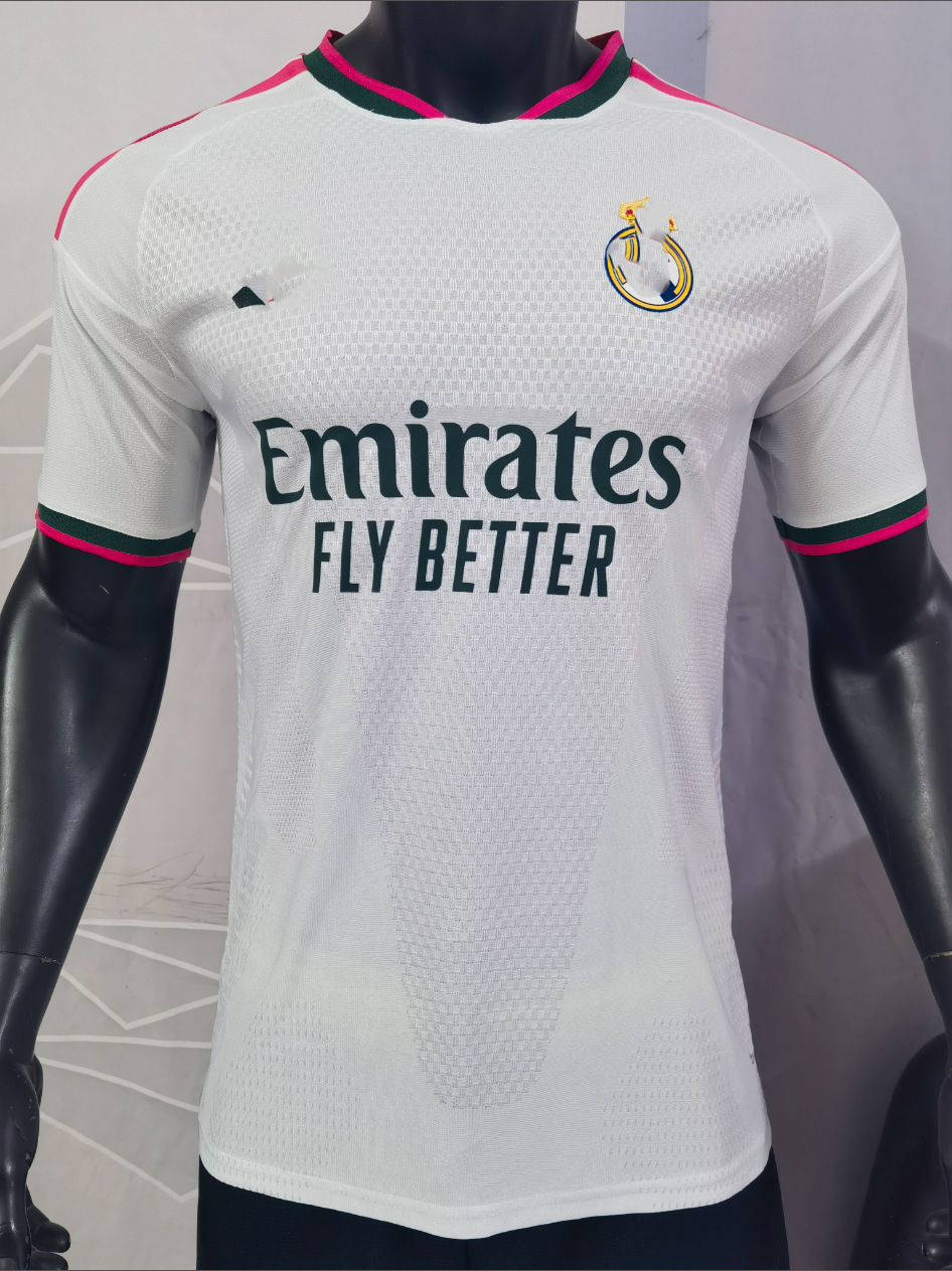 Camiseta de Uniforme de Fútbol Temporada 2526, Versión Jugador del Real Madrid, Edición Especial Selección Nacional, Versión Aficionado, La Liga