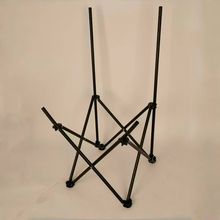 厂家批发折叠椅支架不含坐垫户外露营替换金属配件各种月亮椅架子