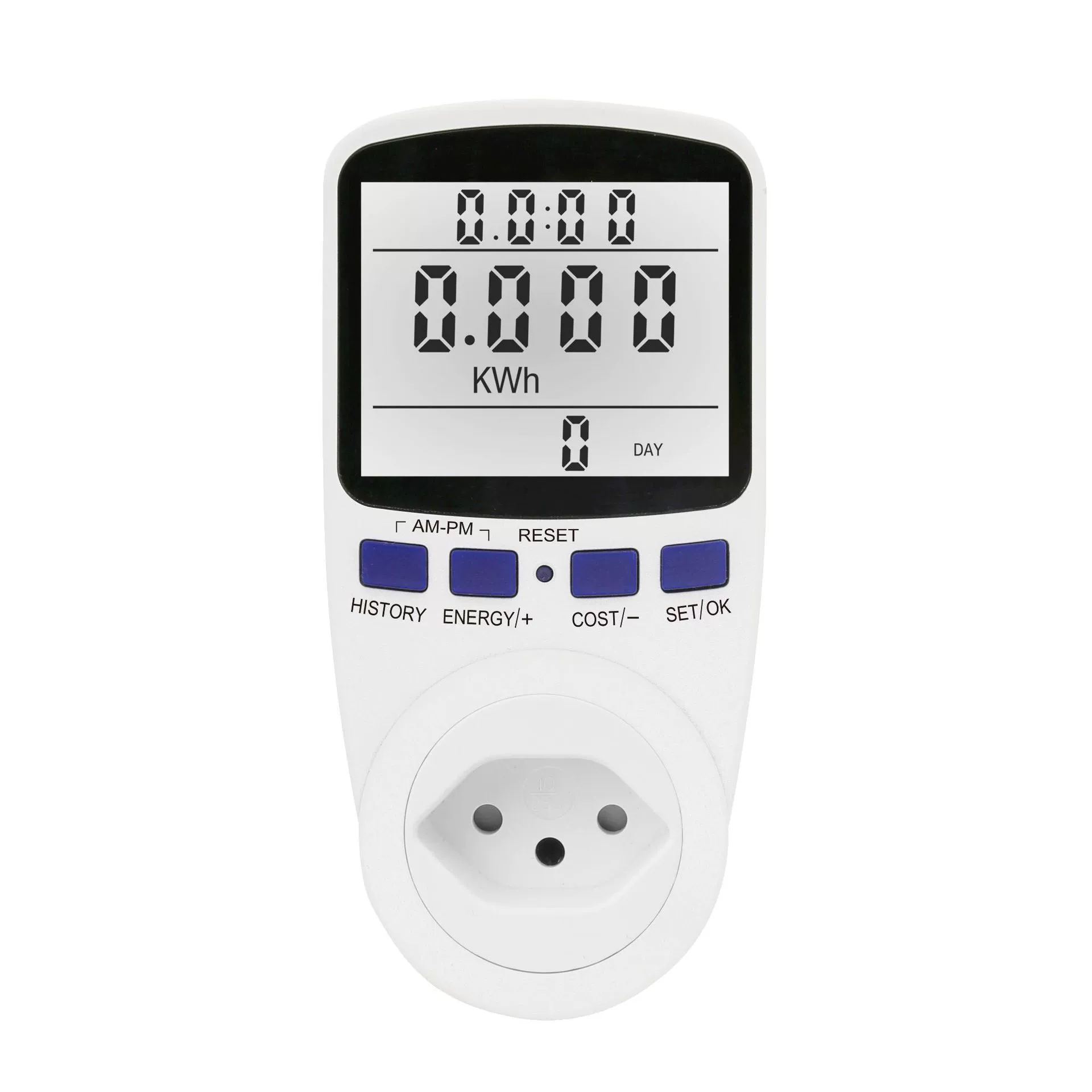 Завод прямой Швейцарский разъем измерения мощности Гнездо биллинга разъем питания монитор умный метр