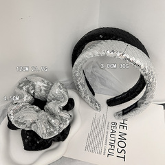 韓國網紅新款名媛小眾發箍春夏高級感高顱頂氣質頭箍髮飾