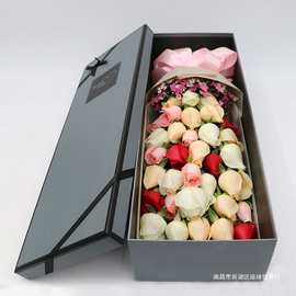深圳广州北京上海杭州鲜花速递同城配送上门生日玫瑰花束礼盒