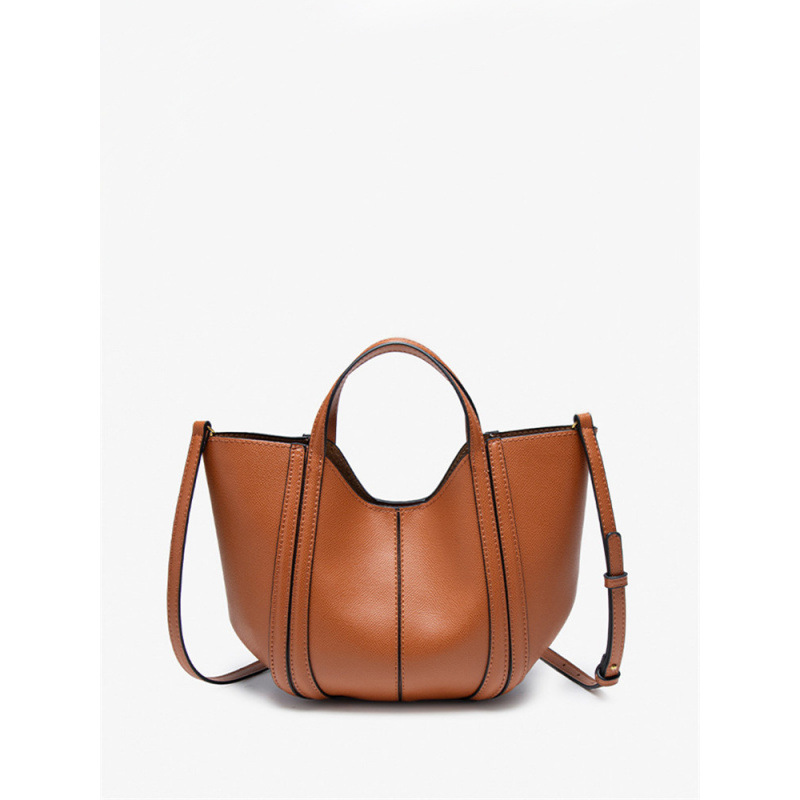 Women's Shoulder Bag Mini Casual Tote With Decorative Stitching_voghion.com