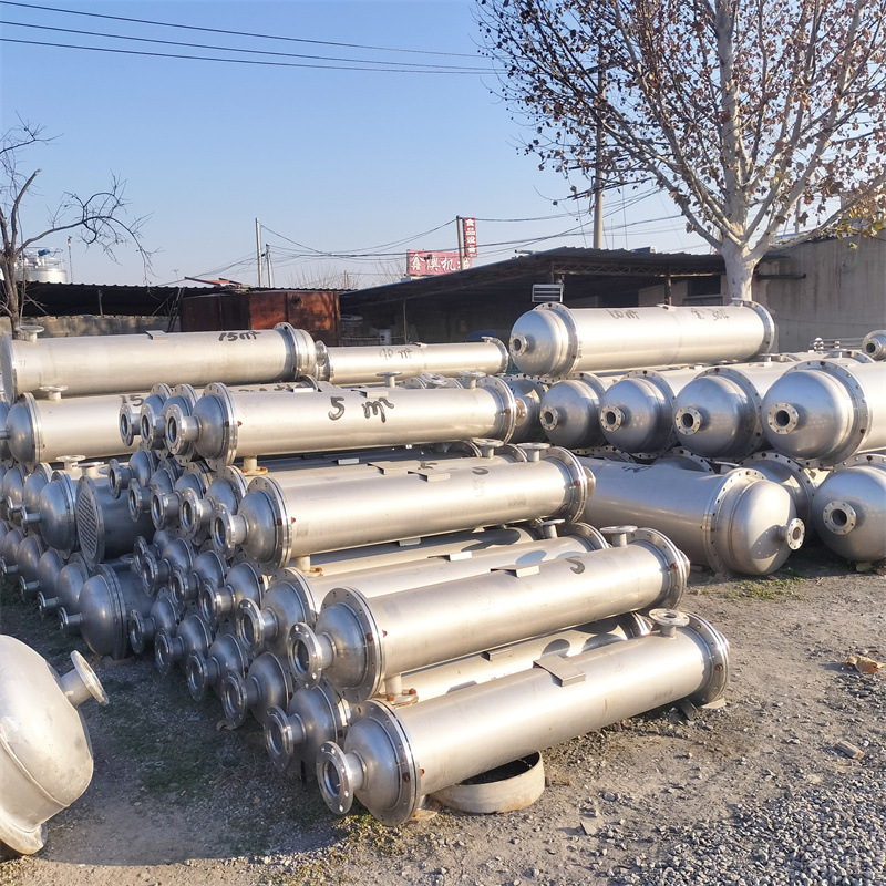 出售二手冷凝器 列管式换热设备 不锈钢真空冷凝设备