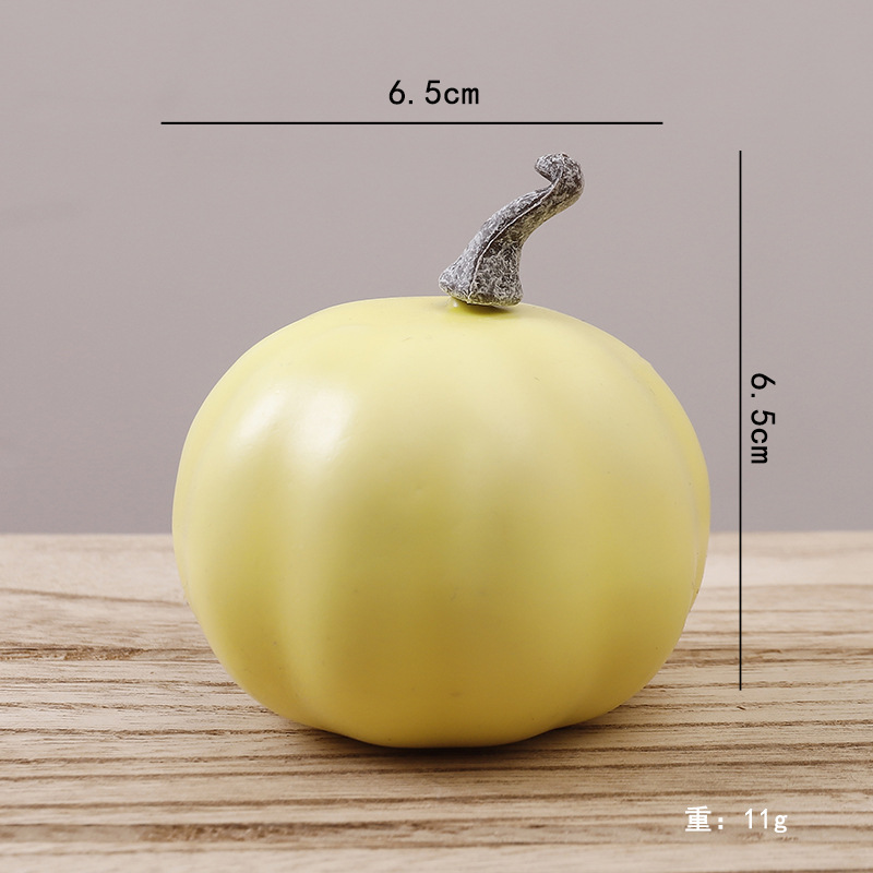 Simulación transfronteriza espuma calabaza modelo Halloween Acción de Gracias decoración de Navidad props disparo decoración de calabaza falsa image 11