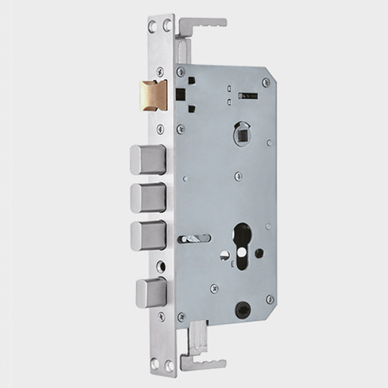 6068 cerradura de huellas dactilares doble activo Doble cerradura de acero inoxidable rápida cerradura del cuerpo cilindro puerta antirrobo 40388 Overlord cerradura del cuerpo engranaje anti-tarjeta