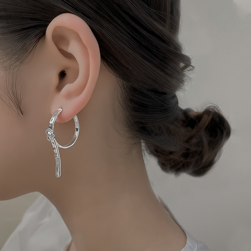 fashionable earrings hip-hop style