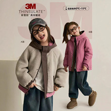 面包仔正反两穿新雪丽三防冲锋衣棉服