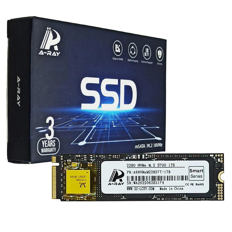 NVMe SSD Aorui 128 GB–2 TB PCIe M.2, PCIe 3.0/4.0 options (M.2 2242/2280)
