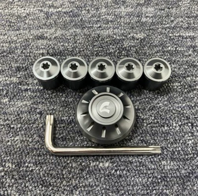 screw decorative cap, Motorcycle Safety Supplies - grey-screw-cap