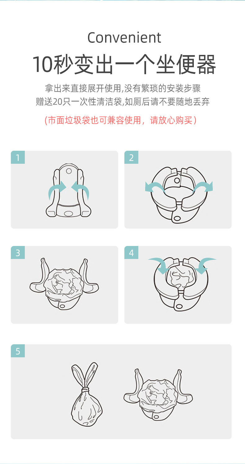 Children's Outgoing Folding Toilet Portable Children's Urinal Banana Cushion for Boys and Girls Baby Travel Car Toilet